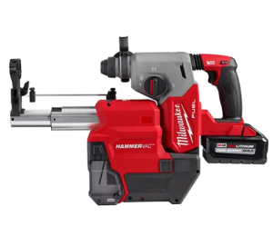 product Milwaukee® M18™ 2416-21XC Brushless Cordless Rotary Hammer Kit, 5/8 in SDS Plus® Chuck, 12 VAC, 900 rpm No-Load, Li-Ion Battery