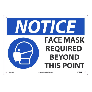 product NMC&trade; WH3RB Hand Washing General Safety Pandemic Sign, English, Notice - Please Wash Your Hands, 10 in WD X 14 in HT, White on Brown