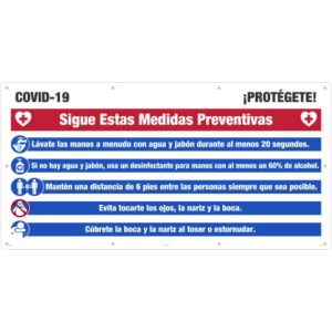 product NMC™ WFS73A Keep A Safe Distance Walk On Floor Sign, 12 in HT X 12 in WD, Temp-Step™, White/Yellow/Black, English