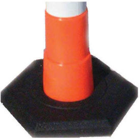product Plasticade 650R1-O-6-HIP-A Navicade Channelizer with 6 in High Intensity Reflective Stripes, High Intensity Prismatic, 49.5 in HT, Post Only