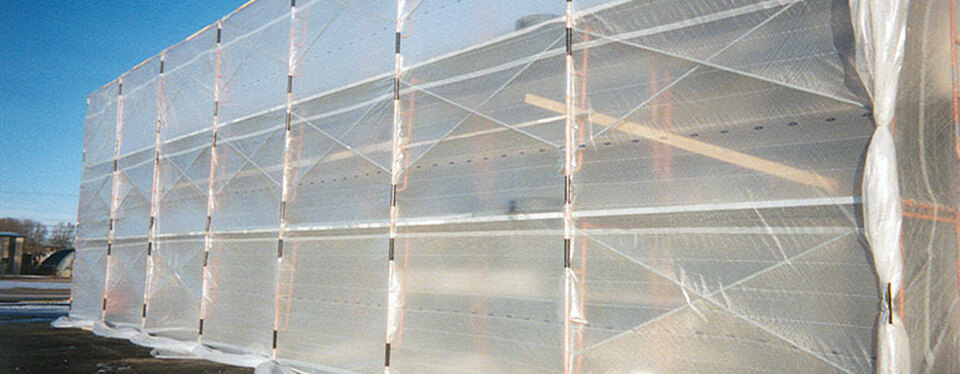 product TRM Manufacturing FR612 Flame Retardant Film, Polyethylene, 6 mil