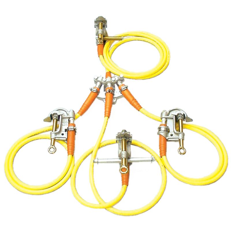 product Justrite® 08506 Antistatic Wire With Dual 1/4 in Terminals, 3 ft L, Insulated Wire
