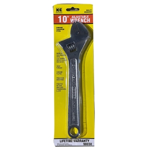 product Proto® ProtoBlack™ Clik-Stop® J710SL Non-Insulated Adjustable Wrench, 1-15/16 in Locking Wrench, Black Oxide, 10 in OAL, Steel Body, ASME B107.8/B107.100