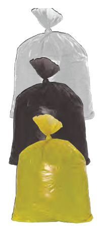 product Wise Supply WS-ASBPB6M33X50BP 6 mil 33 in x 50 in Black Printed ACM Burial Bag
