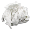 product Wise Supply WS-WR15403 Recycled White Sheet WipeTerry Cloth, Case Package