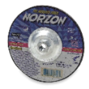product NORTON ABRASIVES 66252839036 Wire Wheel Brush, Twisted, Carbon Steel, 4 in Brush, 5/8-11 Arbor