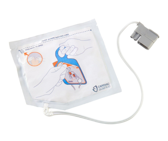 product ZOLL Medical Corporation IntelliSense™ XELAED001B Powerheart G5 Adult Defibrillation Pad, Lithium
